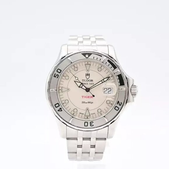 TUDOR Prince Date Hydronaut TIGER 40mm Watch Stainless Steel Ref main image 10